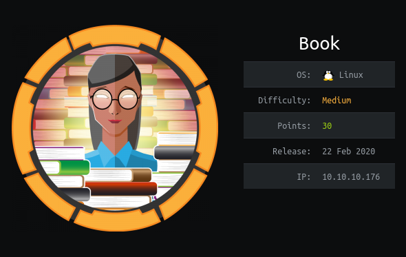 Hackthebox Book writeup image