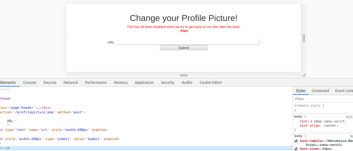Editing-html attribute